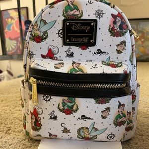 Peter Pan tattoo Loungefly mini backpack